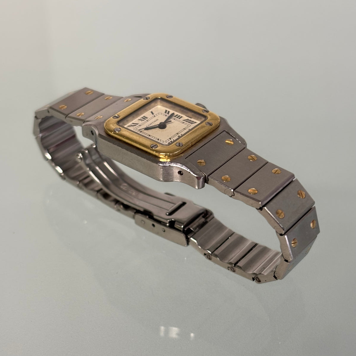 Cartier Santos Carrée Ladies 0902 Full Set