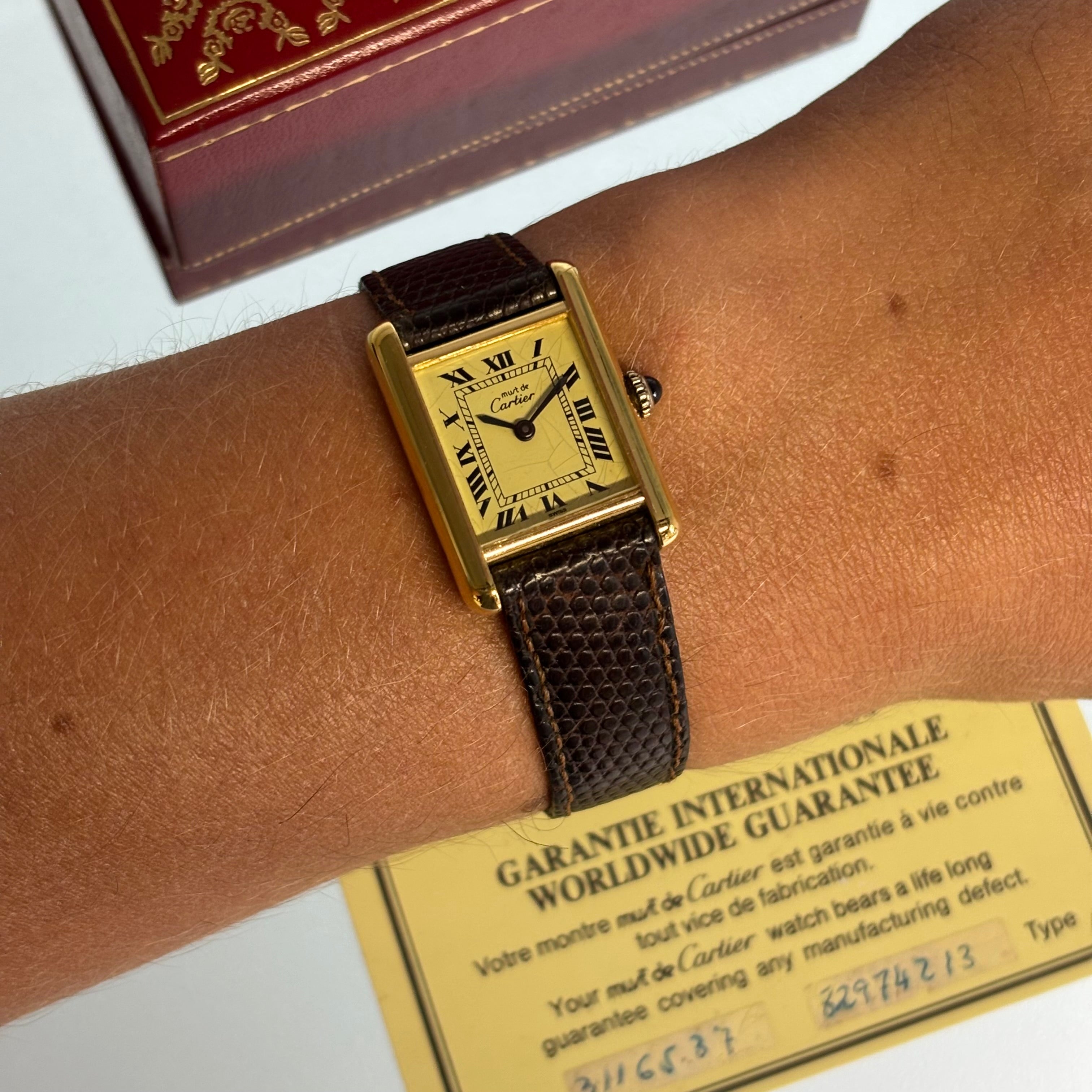 Cartier Tank PM full set