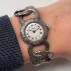 Alexis Barthelay silver bracelet watch