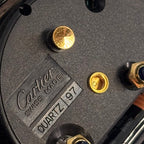 Cartier Gold & Black Table Clock – Vintage Decorative Timepiece