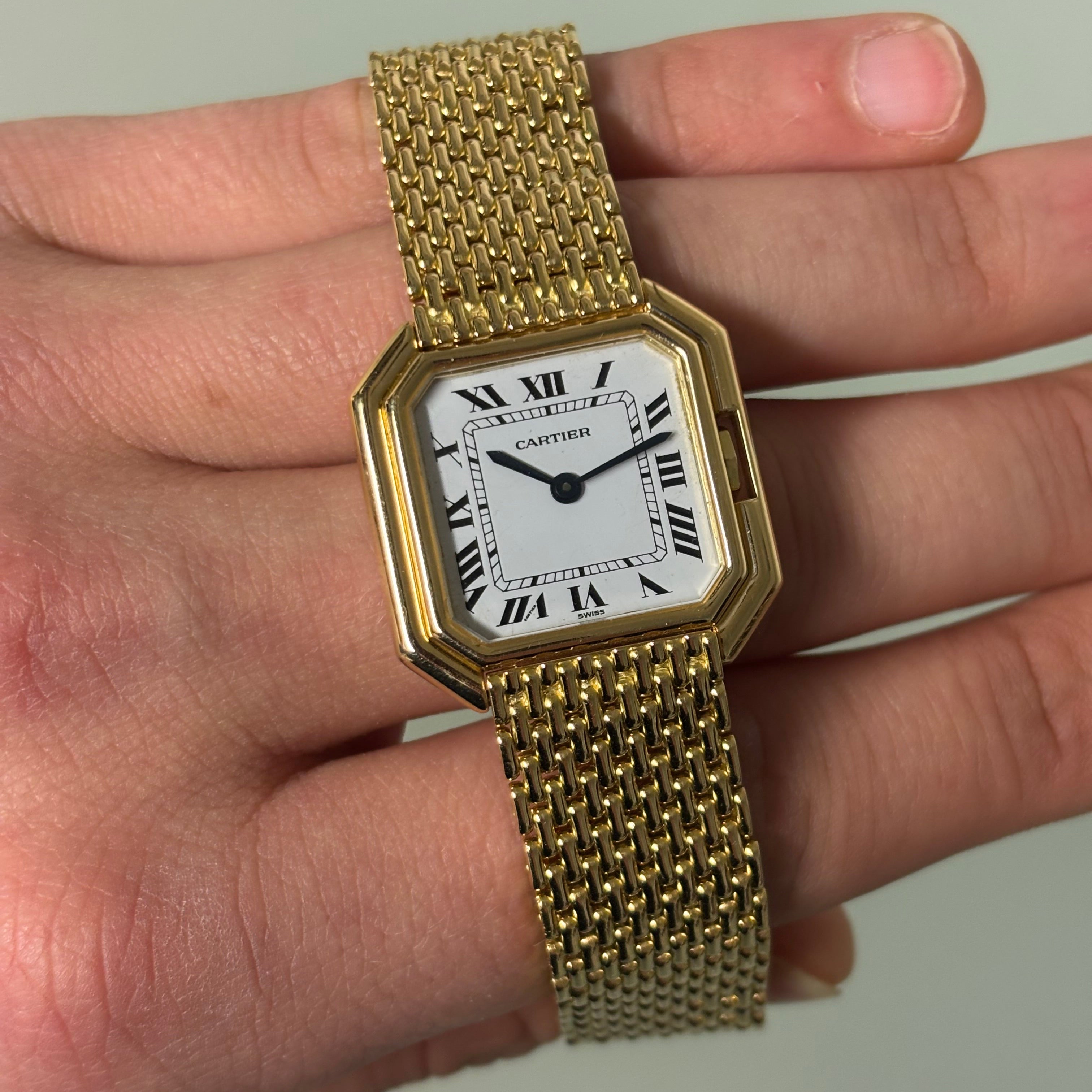 Cartier Ceinture GM grain de riz 18k bracelet