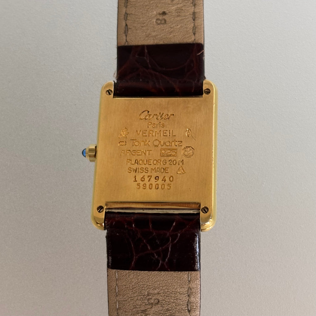 Cartier Tank GM with buckle