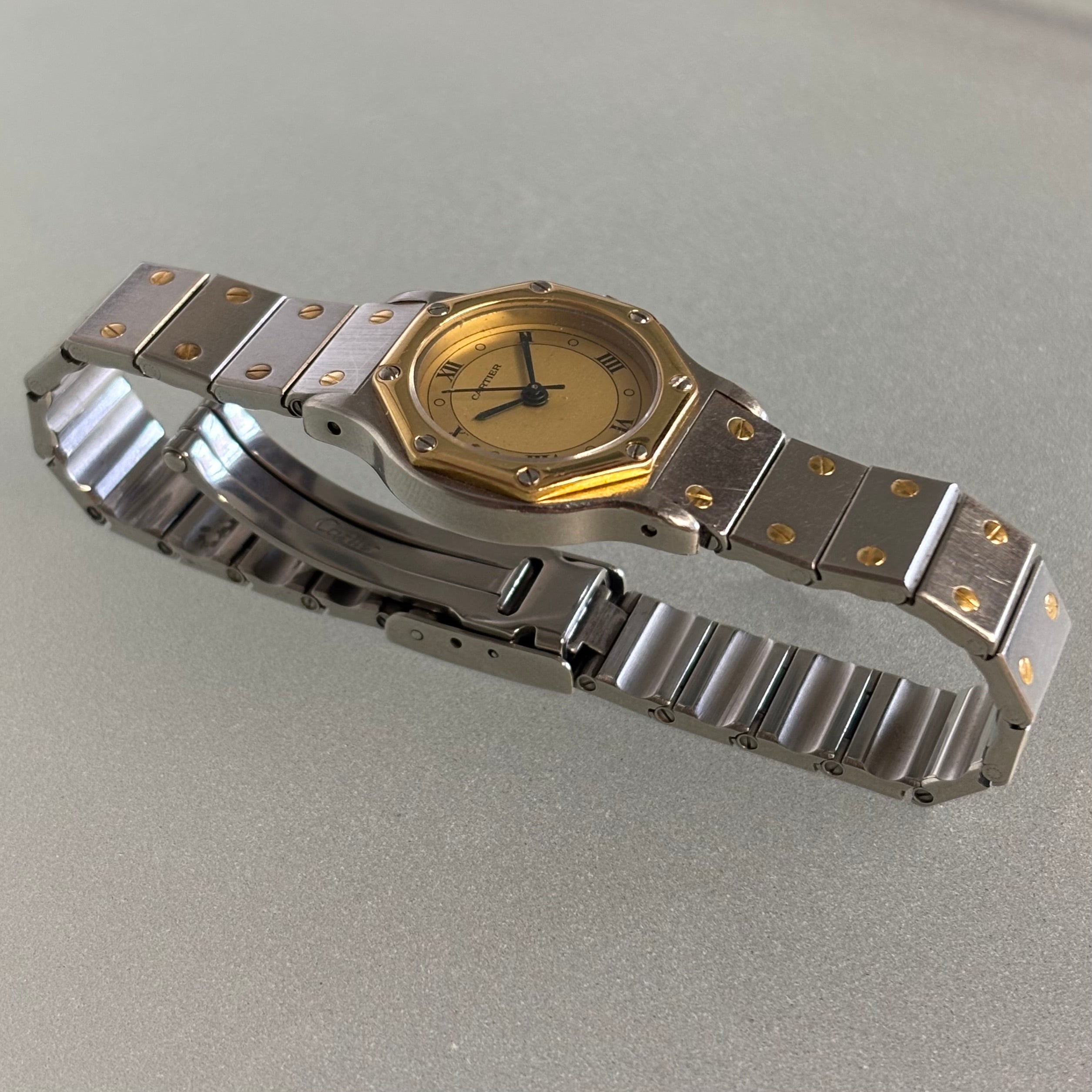 Cartier Santos Octagon PM rare dial