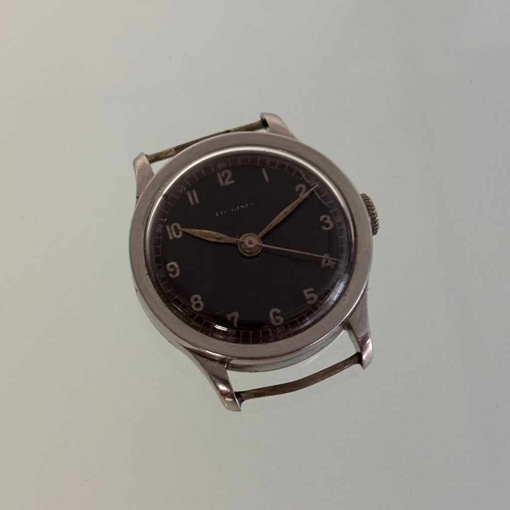 Longines Calatrava black Breguet dial
