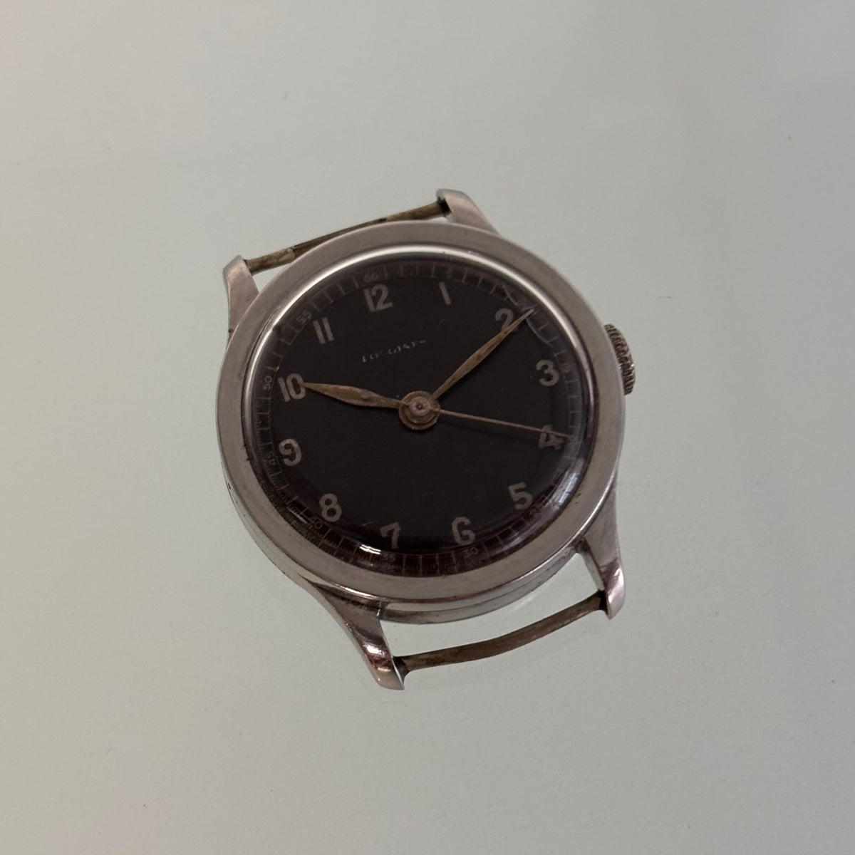 Longines Calatrava black Breguet dial