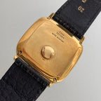 Piaget Cushion Watch – 18K Gold Big Case with Original Buckle