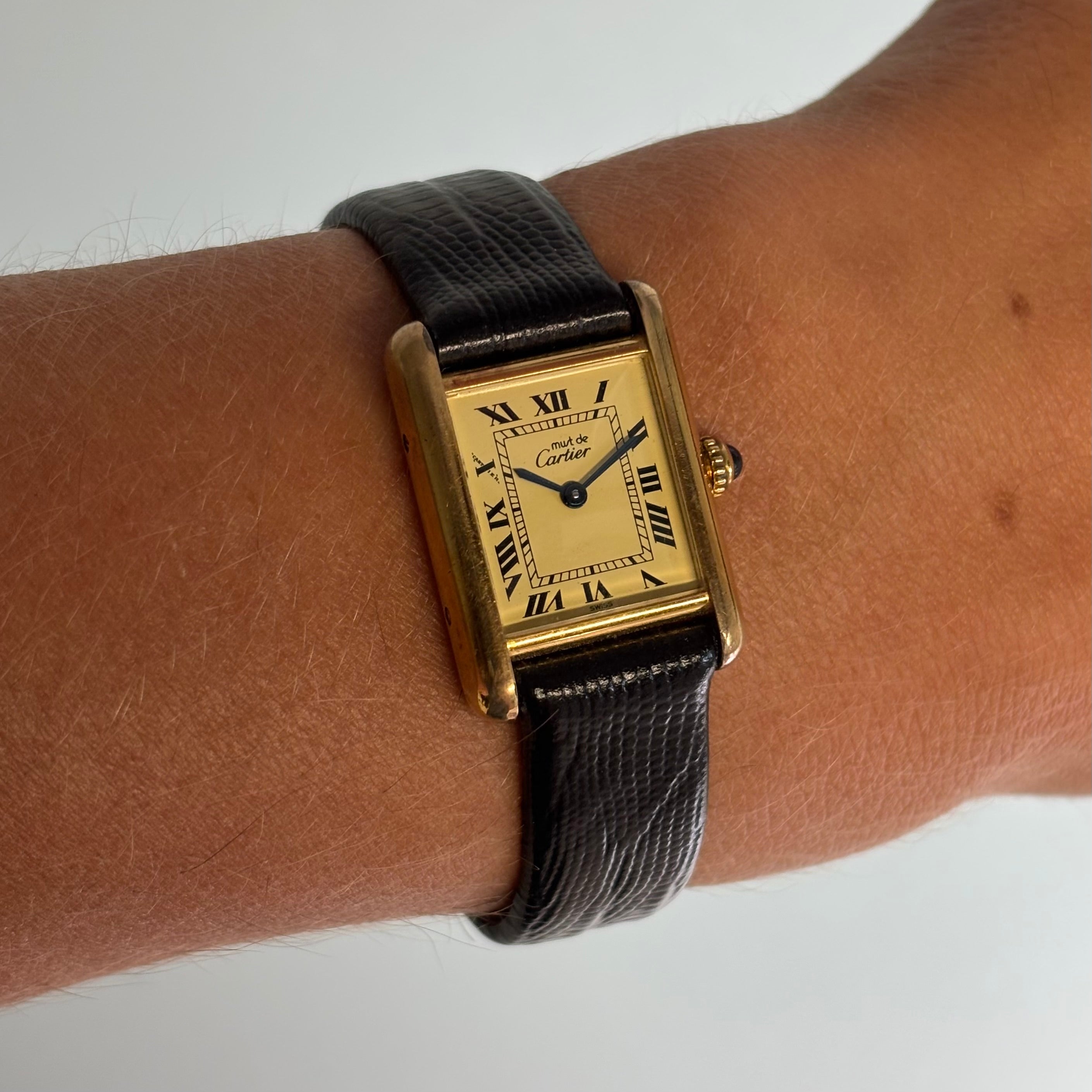 Cartier Tank PM 1613 with buckle