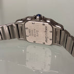 Cartier santos Galbée patina dial
