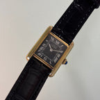 Cartier Tank PM Black dial Full Set
