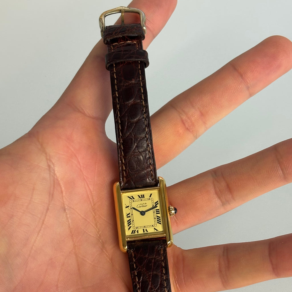 Cartier Tank PM with buckle