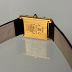 Cartier Tank champagne GM with original buckle