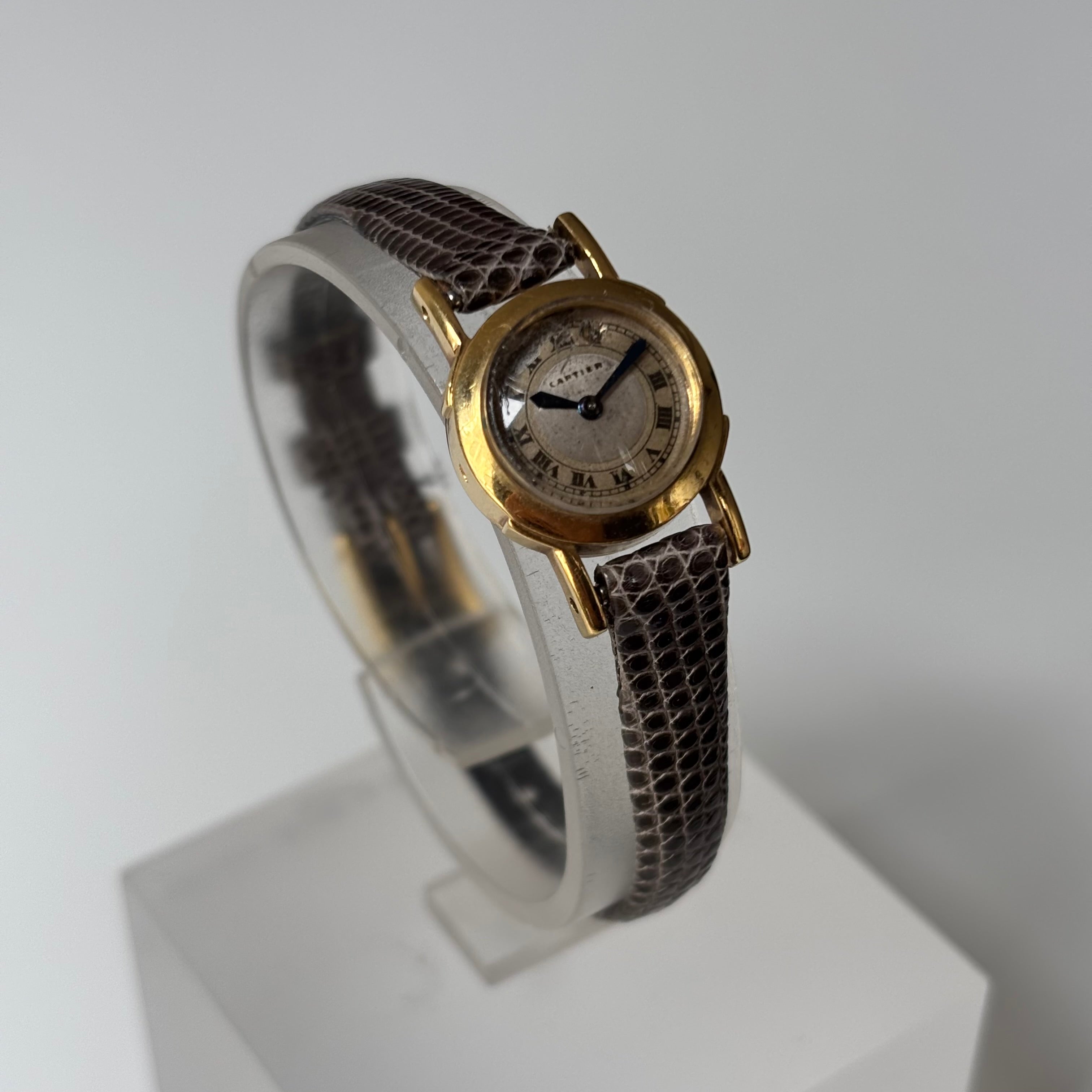 Cartier Jaeger LeCoultre Duoplan 18k