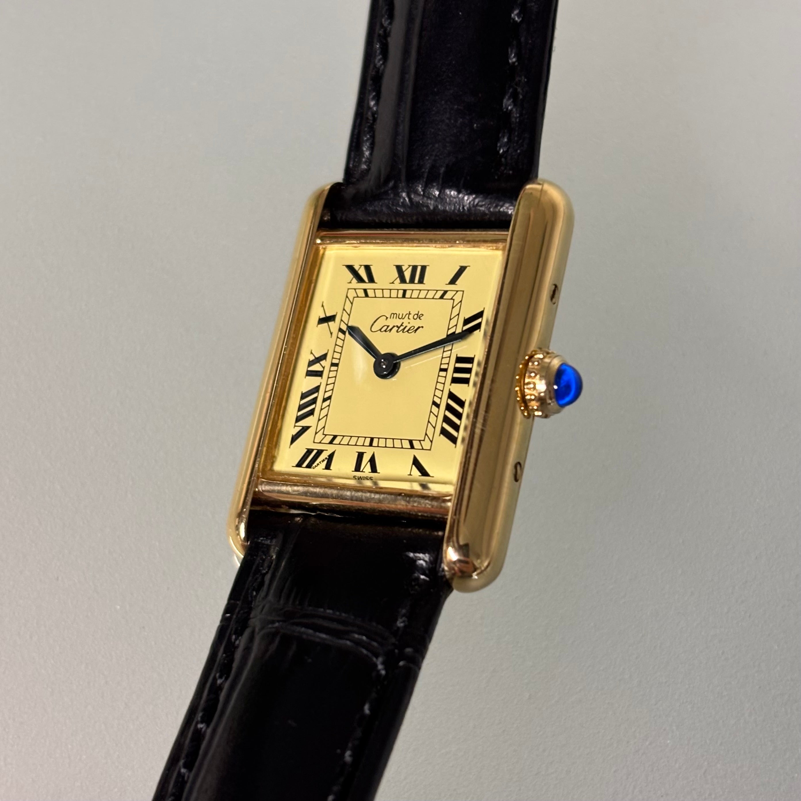 Cartier Tank PM with original buckle