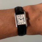 Cartier Tank PM Silver Full Set