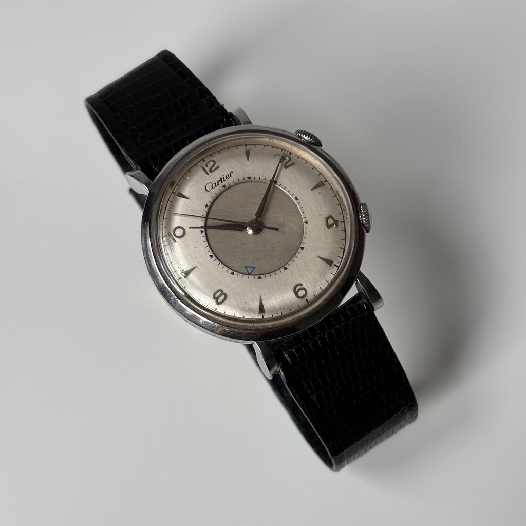 Cartier Jaeger LeCoultre Memovox steel