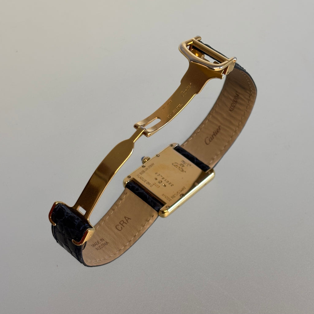 Cartier Tank XL with original strap & clasp