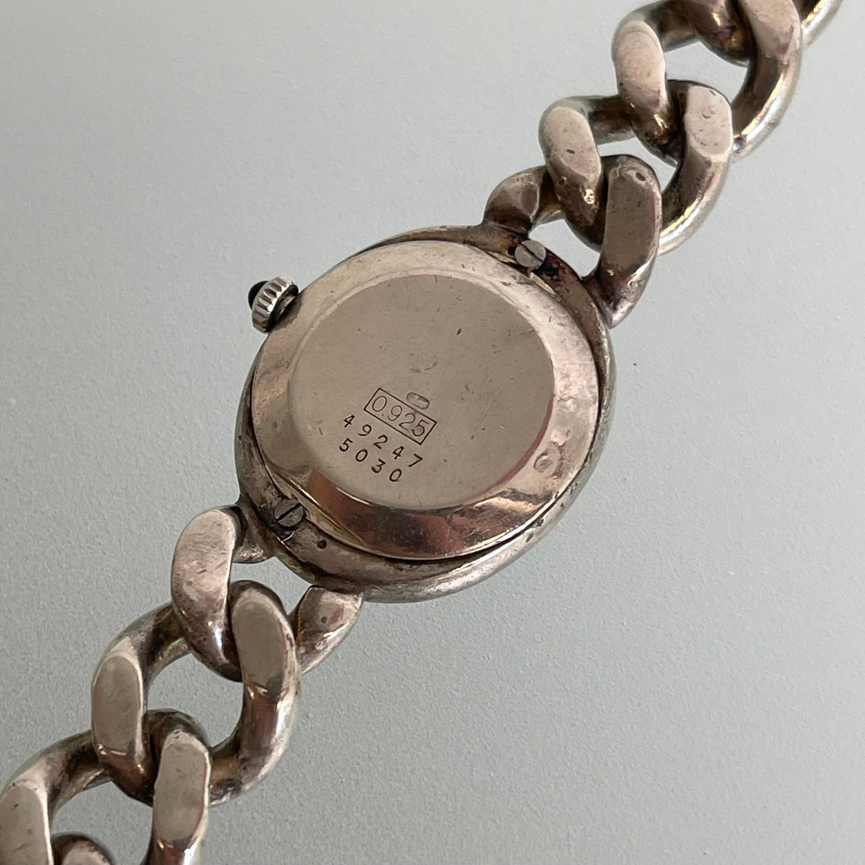 Chopard Silver Cuban Bracelet watch
