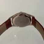 Cartier × Movado Wristwatch – Steel Case, Patina Dial