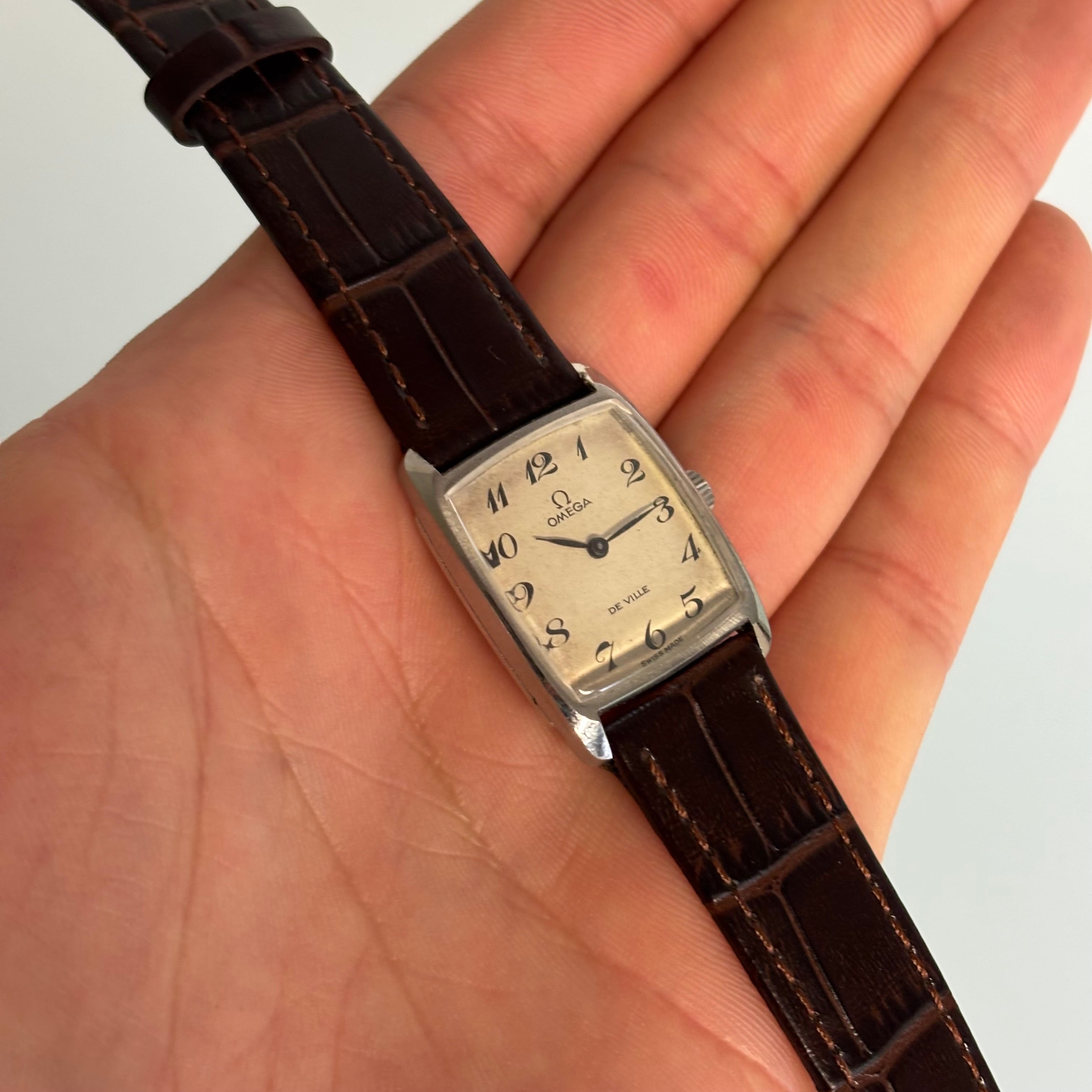 Omega De Ville Tank Breguet dial
