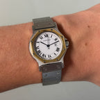 Cartier Santos Octagon GM with bracelet