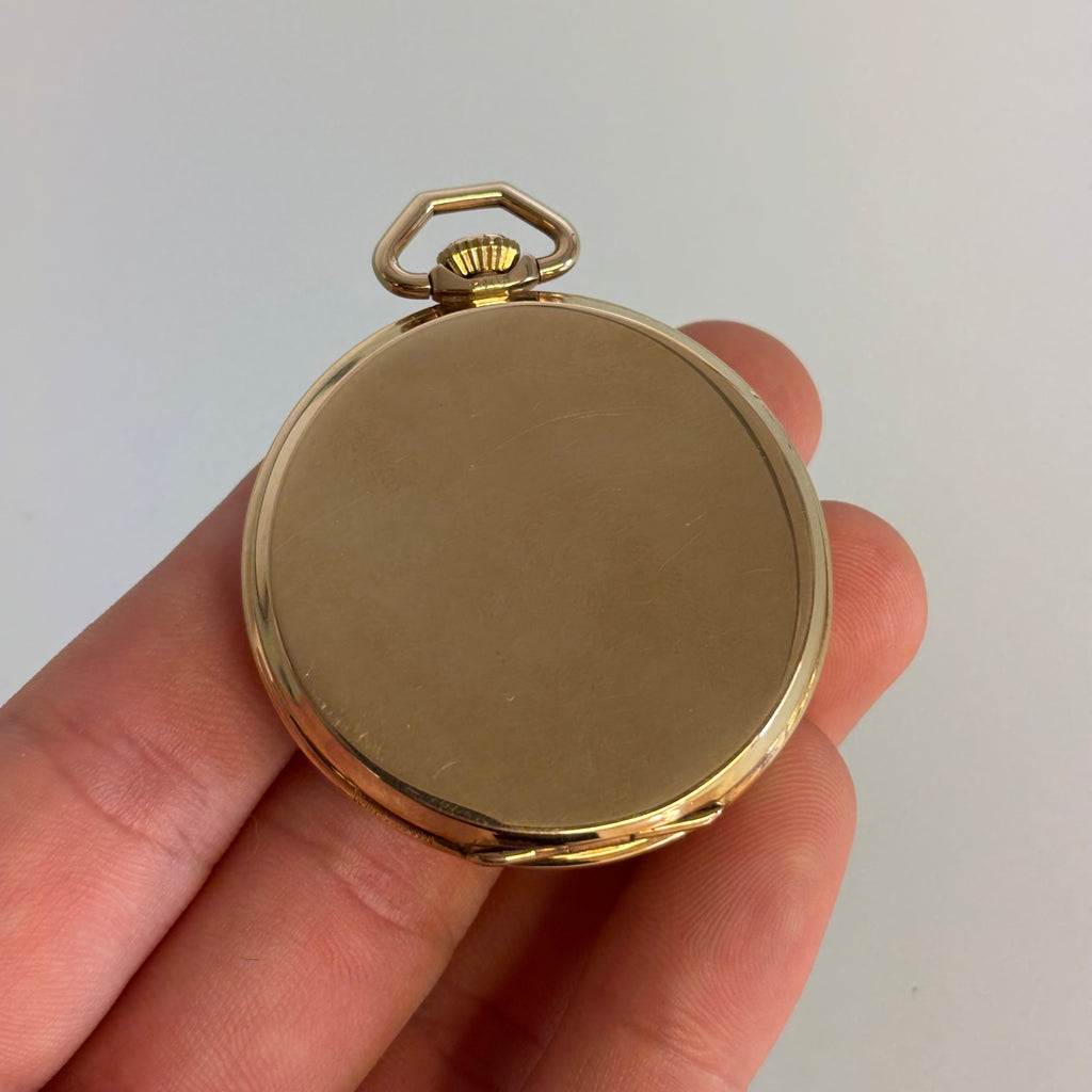 Cartier x Movado 14k pocketwatch