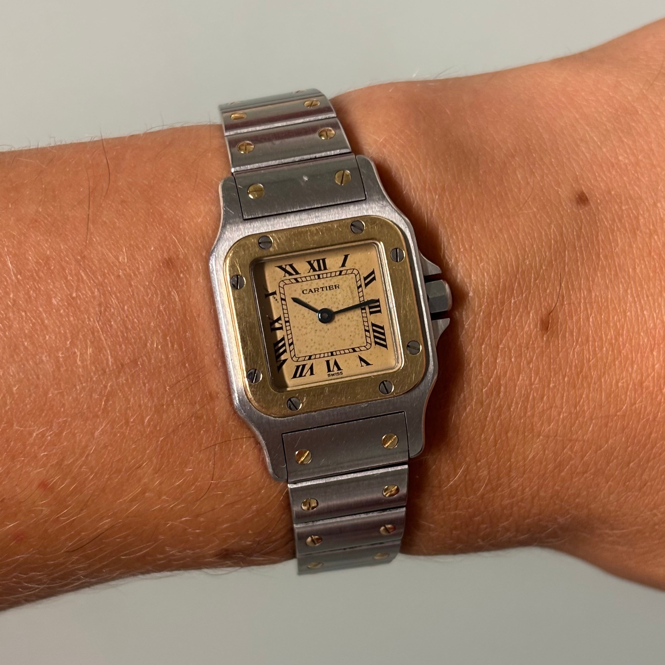 Cartier Santos Galbee PM with box & booklets