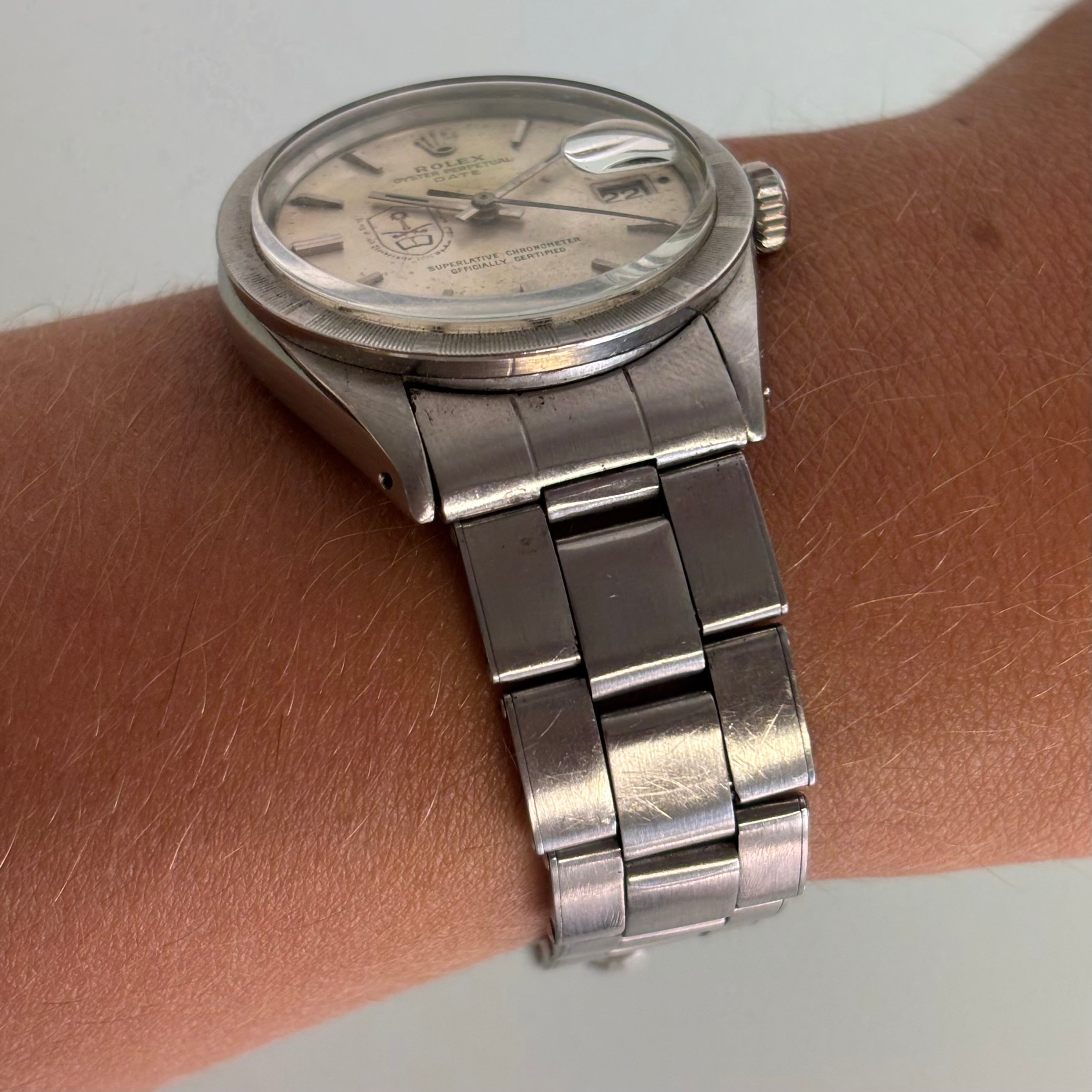 Rolex Saudi University signed Dial