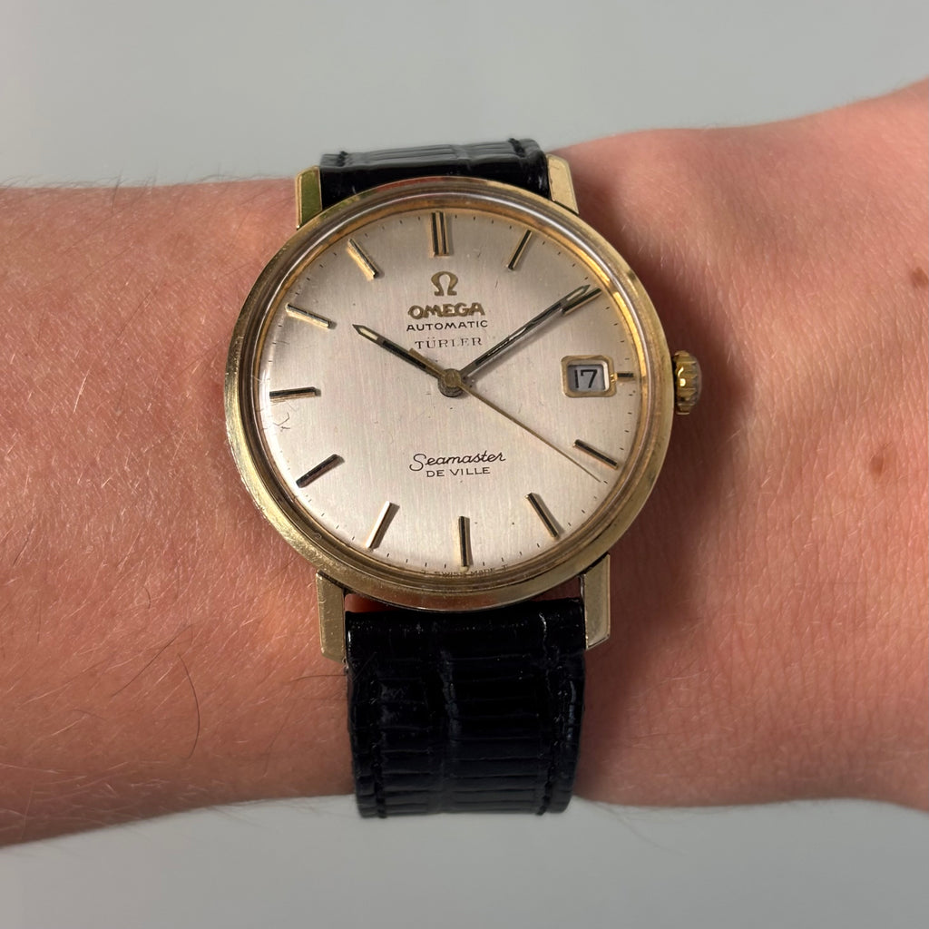 Omega Seamaster Deville Türler signed