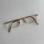 Cartier Love Rimless Glasses – Yellow Gold Plated Titanium