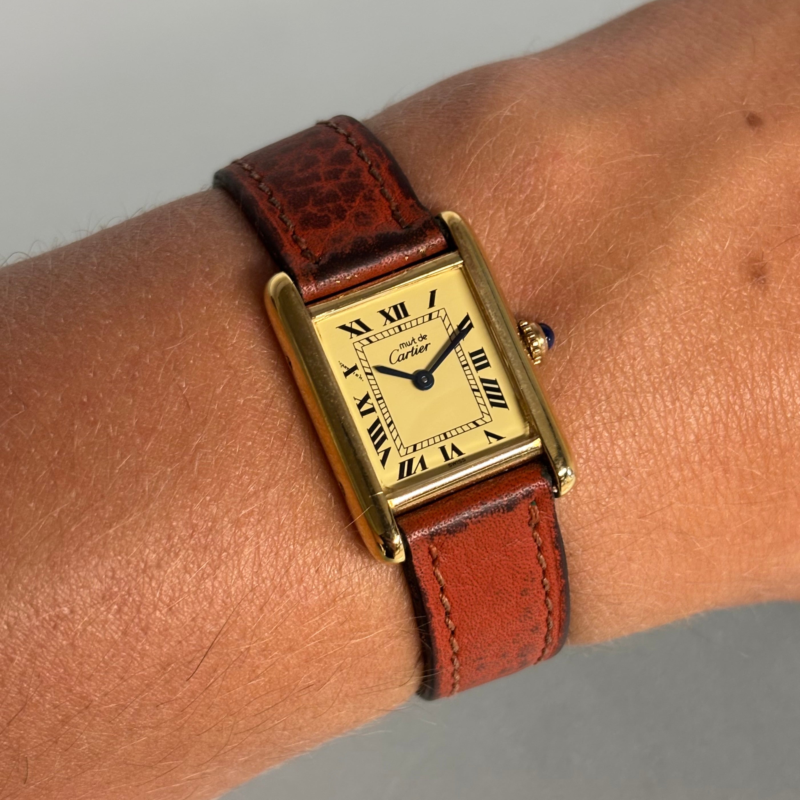 Cartier Tank PM with buckle