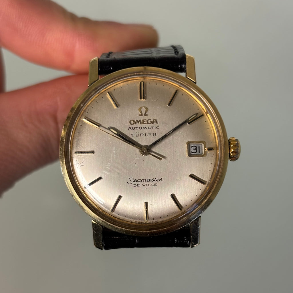 Omega Seamaster Deville Türler signed