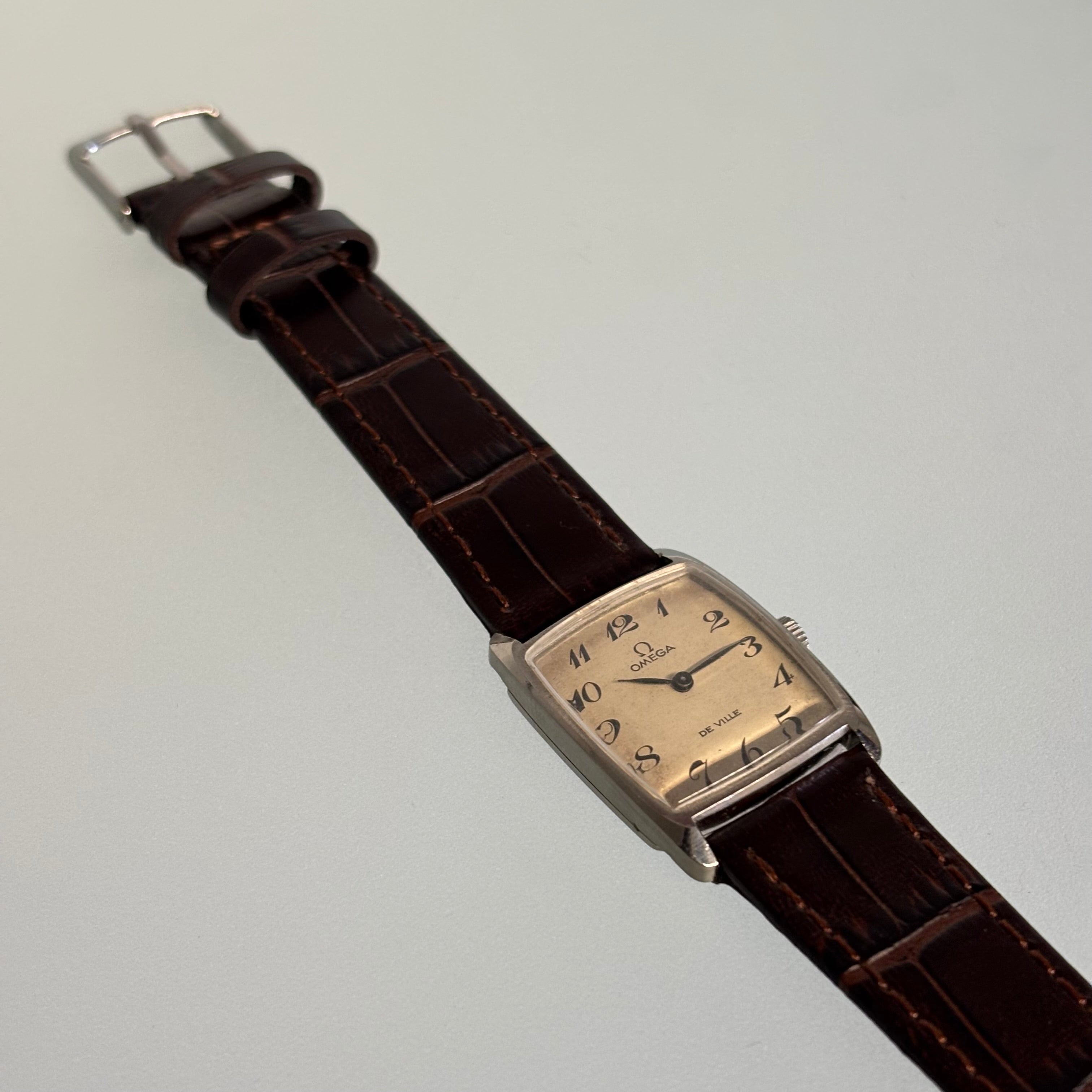 Omega De Ville Tank Breguet dial