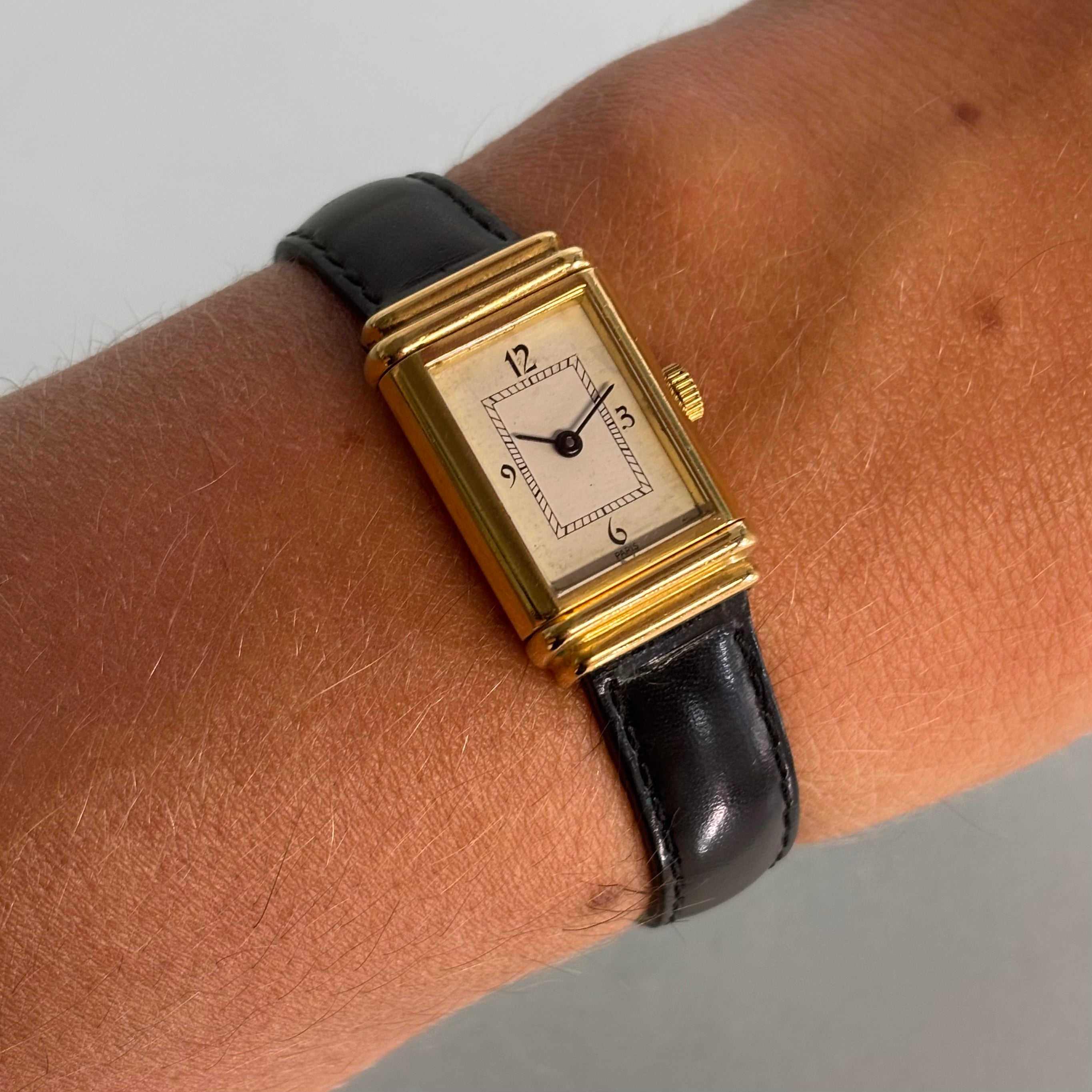 Yves Saint Laurent 18k Reverso