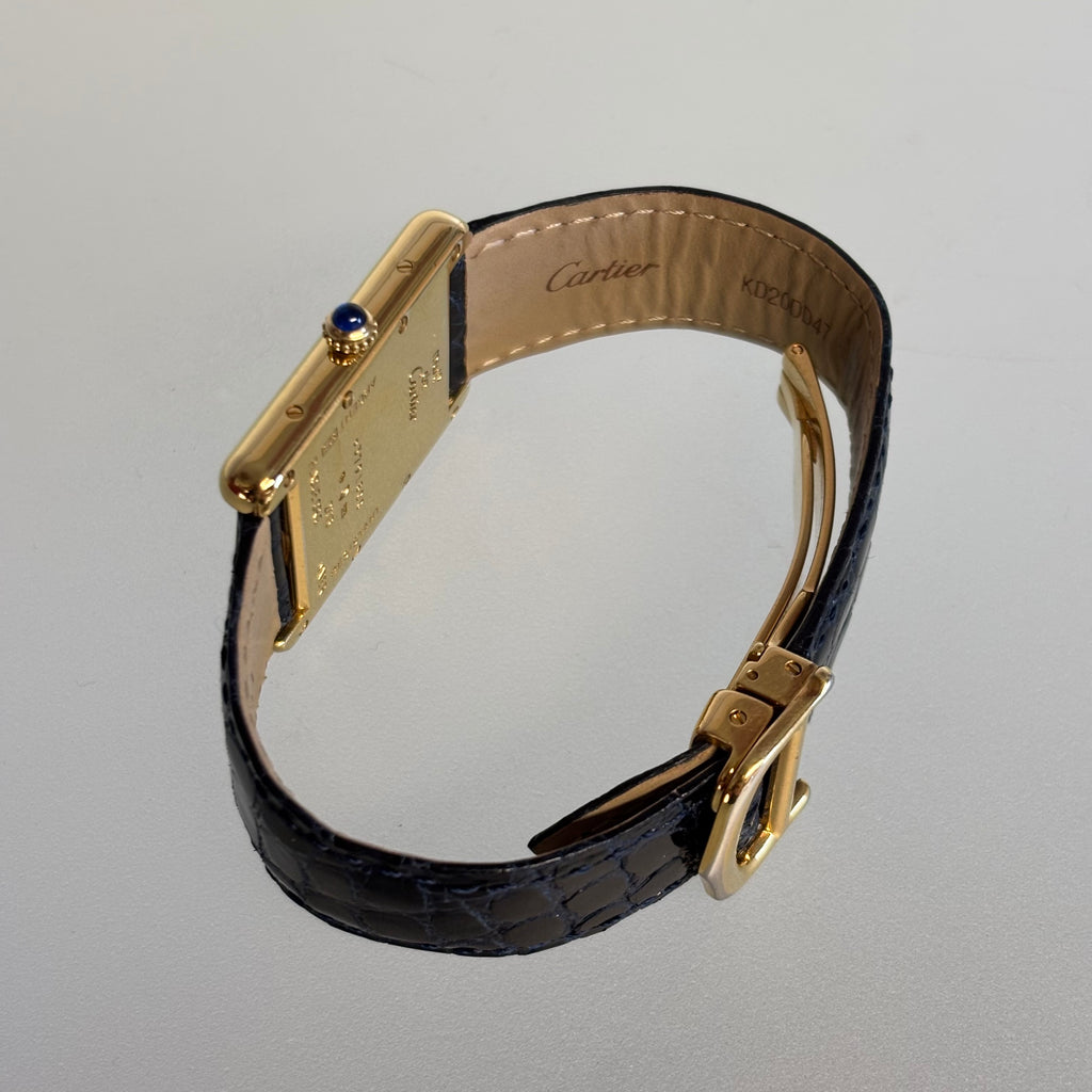 Cartier Tank XL with original strap & clasp