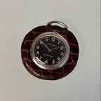 Jaeger LeCoultre pocketwatch Eberhard Milan signed