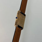 Cartier Tank PM Black dial Full Set