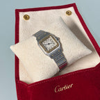 Cartier Santos Galbée Gold/Steel Petit Model