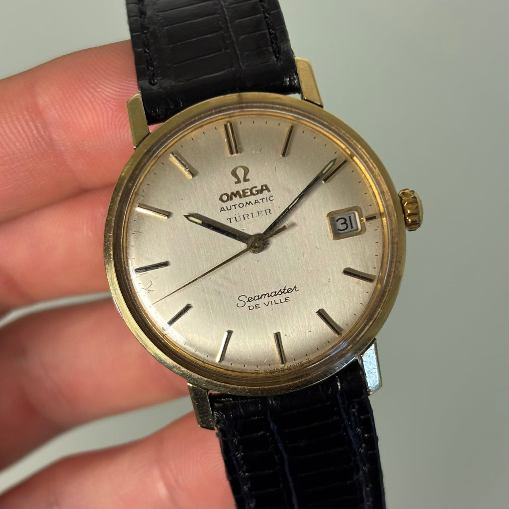 Omega Seamaster Deville Türler signed