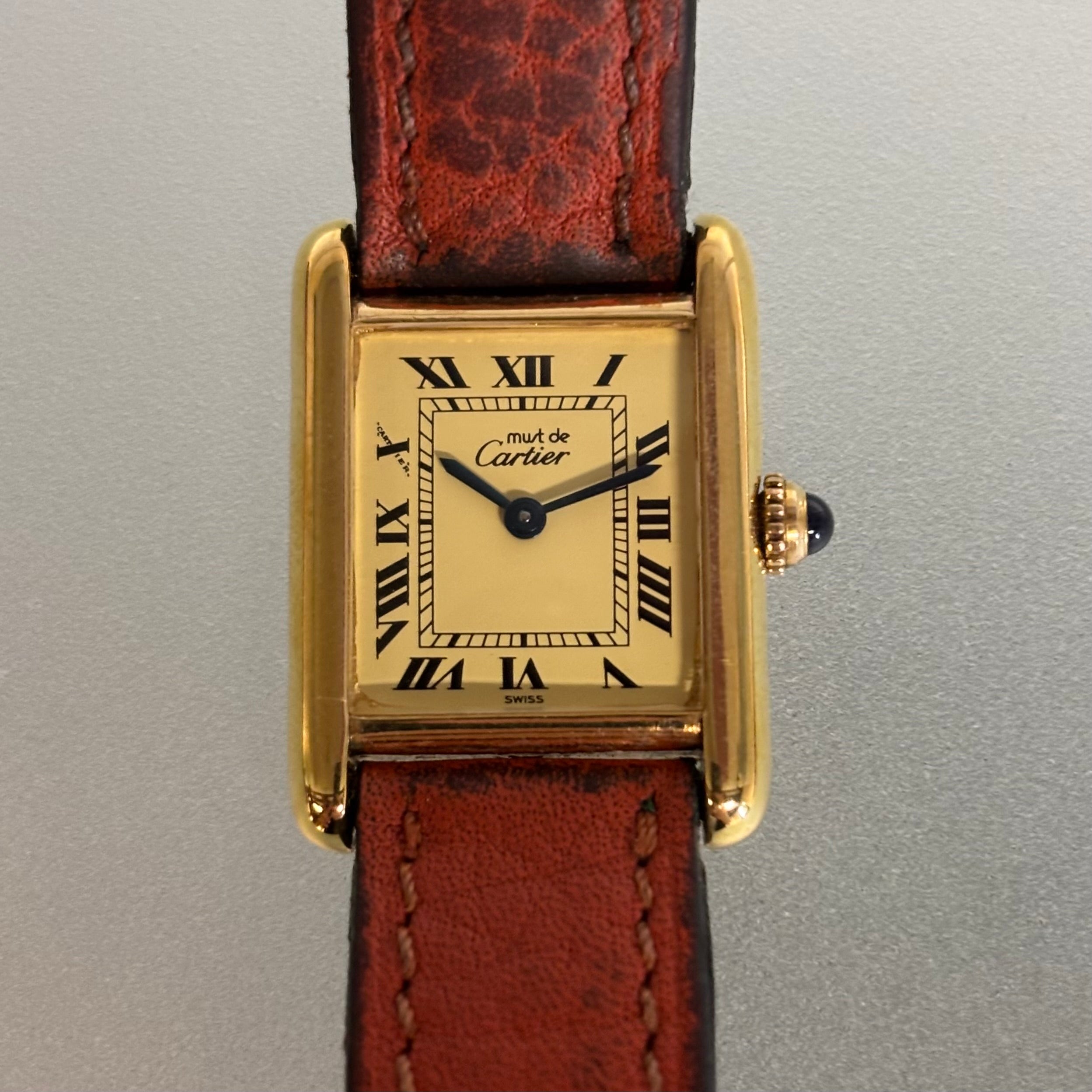 Cartier Tank PM with buckle