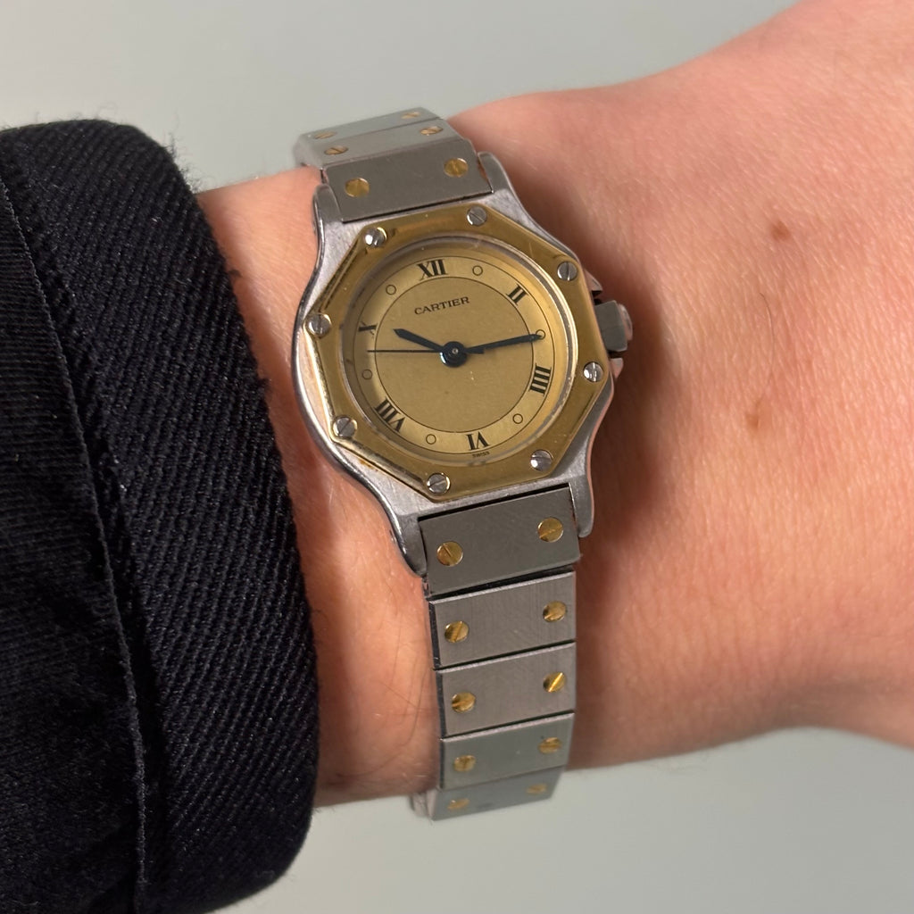 Cartier Santos Octagon Petit Model – Special Dial, Automatic