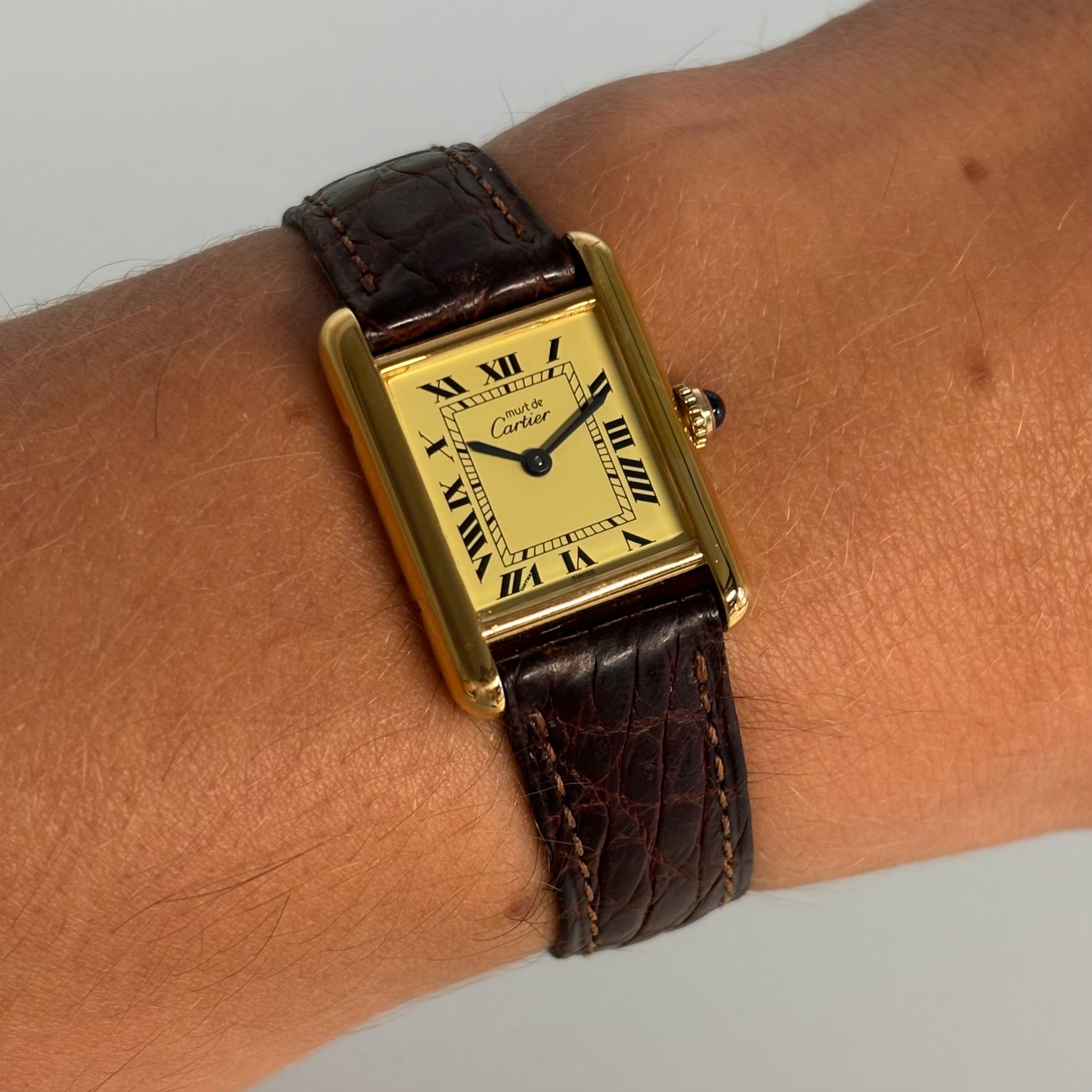 Cartier Tank PM with buckle
