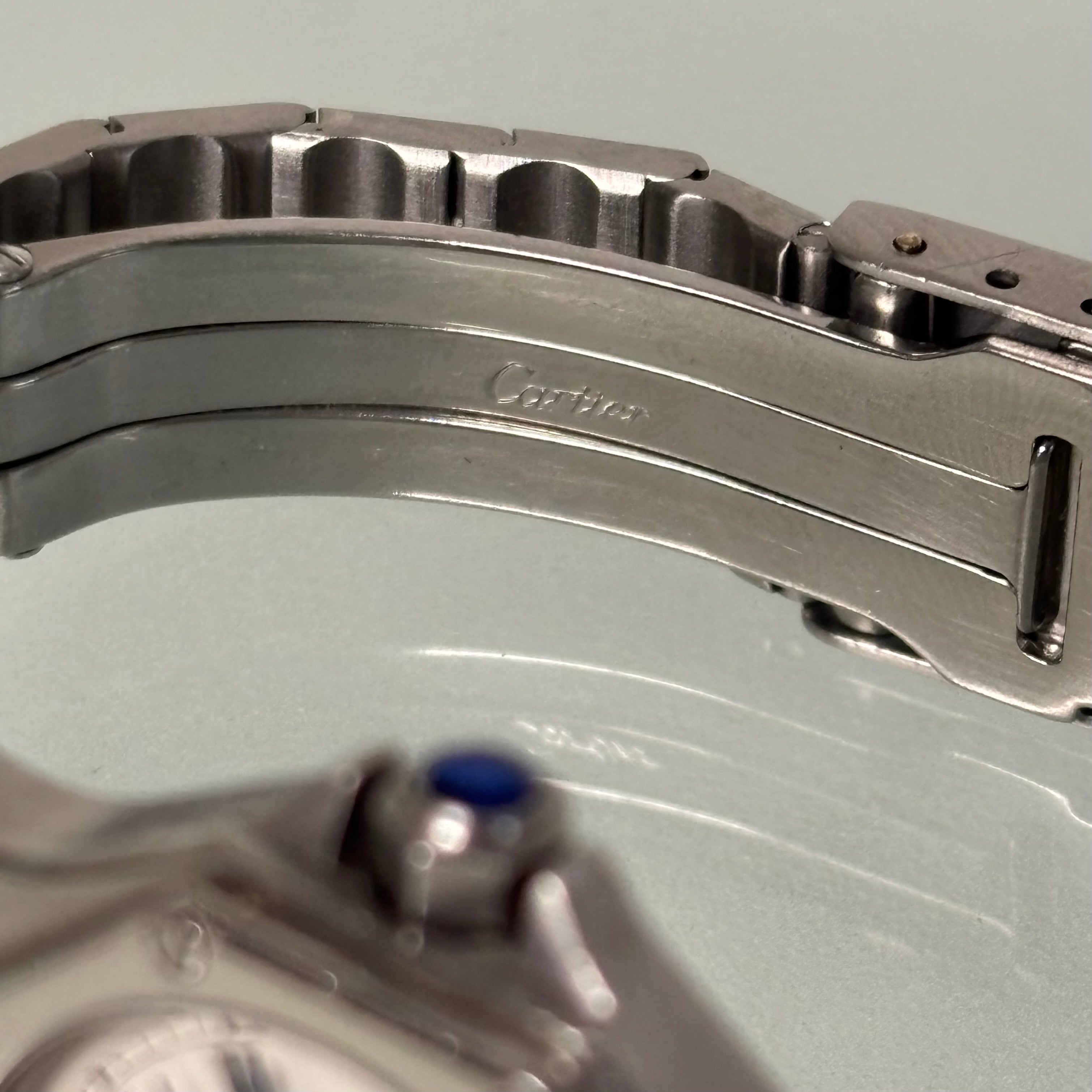 Cartier Santos Octagon Automatic GM Steel