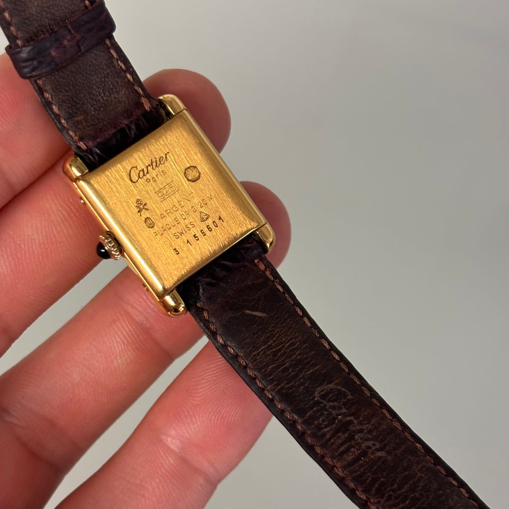 Cartier Tank PM with original strap & buckle