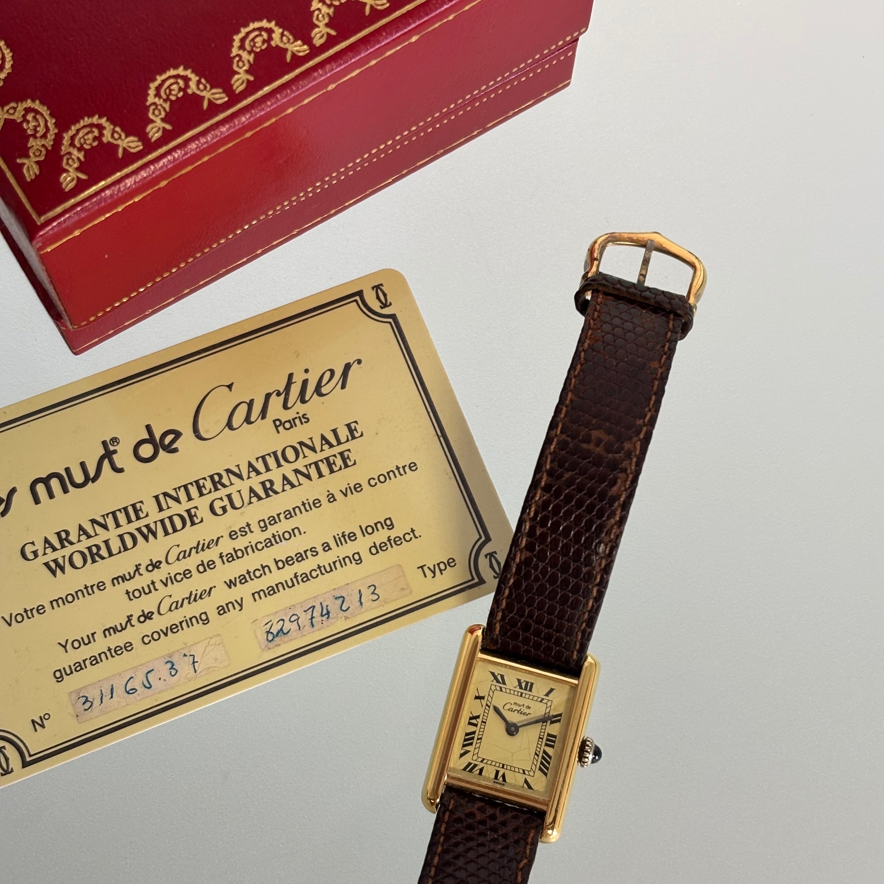 Cartier Tank PM full set