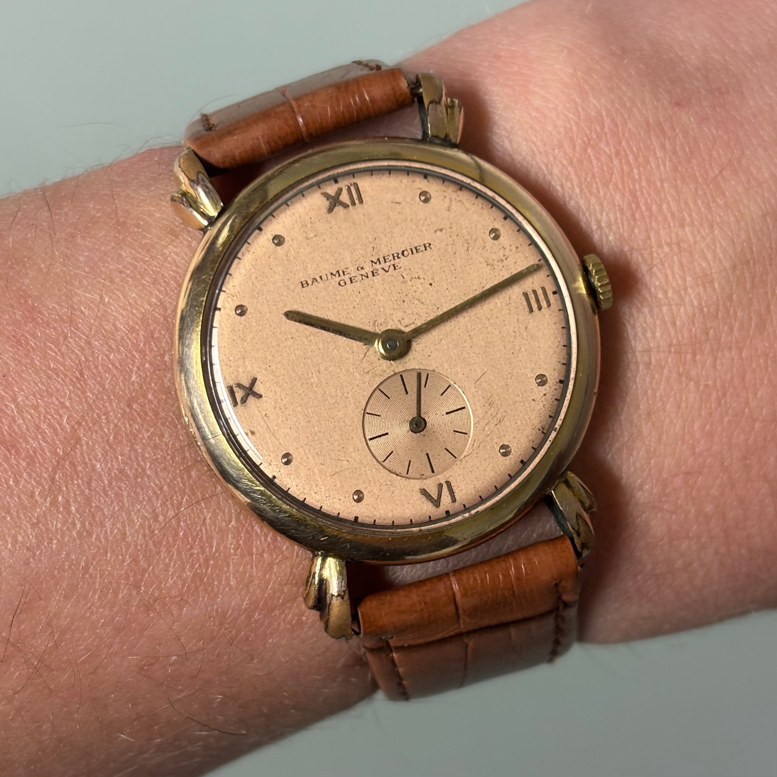 Baume & Mercier rare case & dial