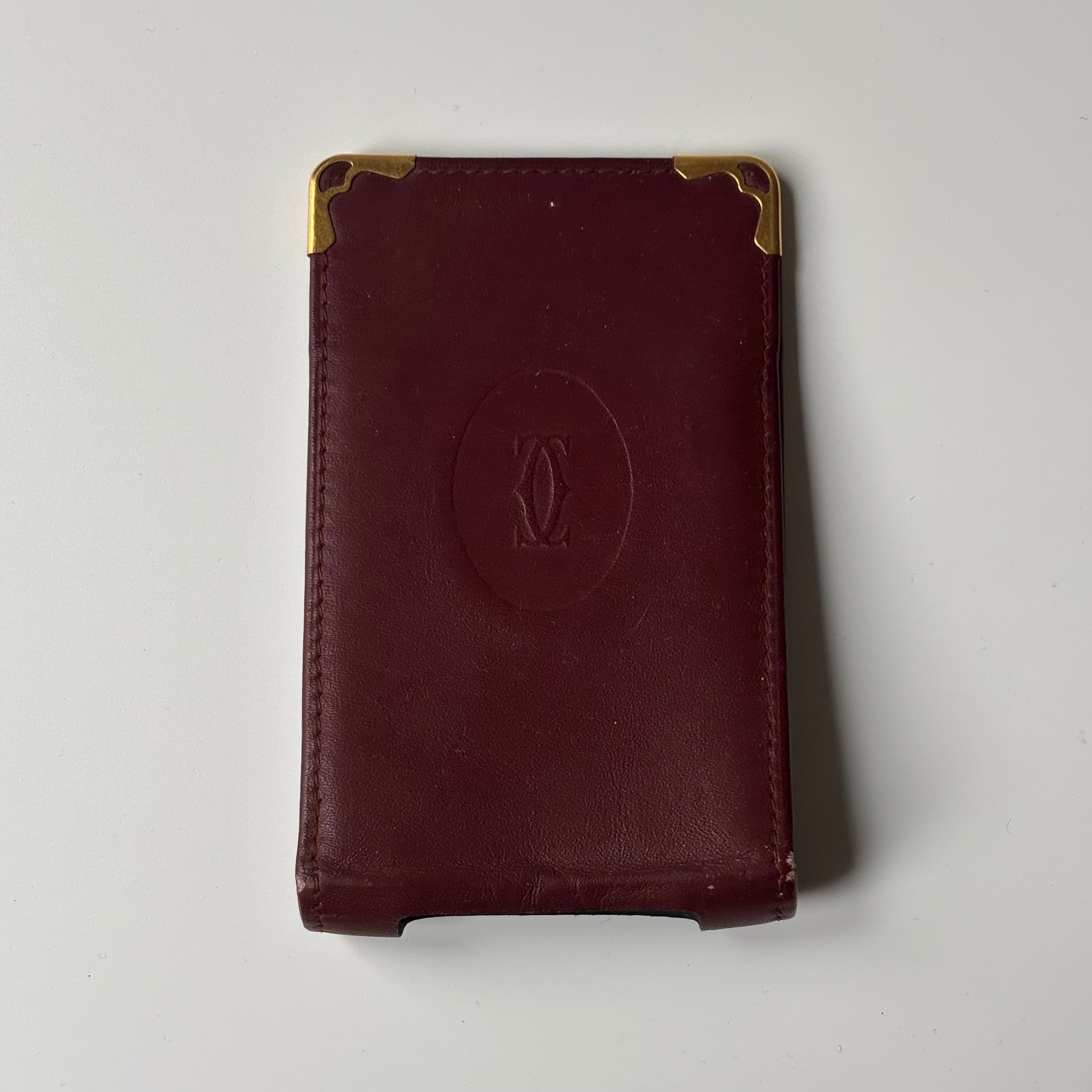 Cartier leather cigarette case