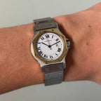 Cartier Santos Octagon GM with bracelet