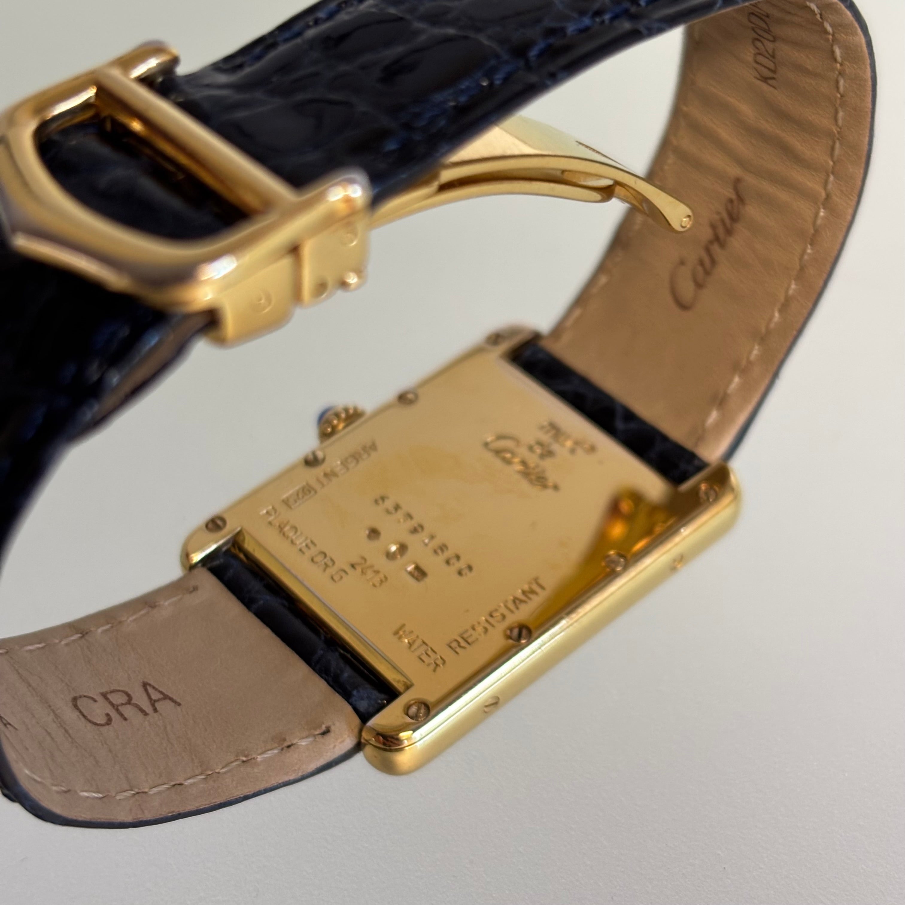 Cartier Tank XL with original strap & clasp