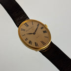 Alexis Barthelay Oval Wristwatch – Frojo Signed Dial, 18K Gold
