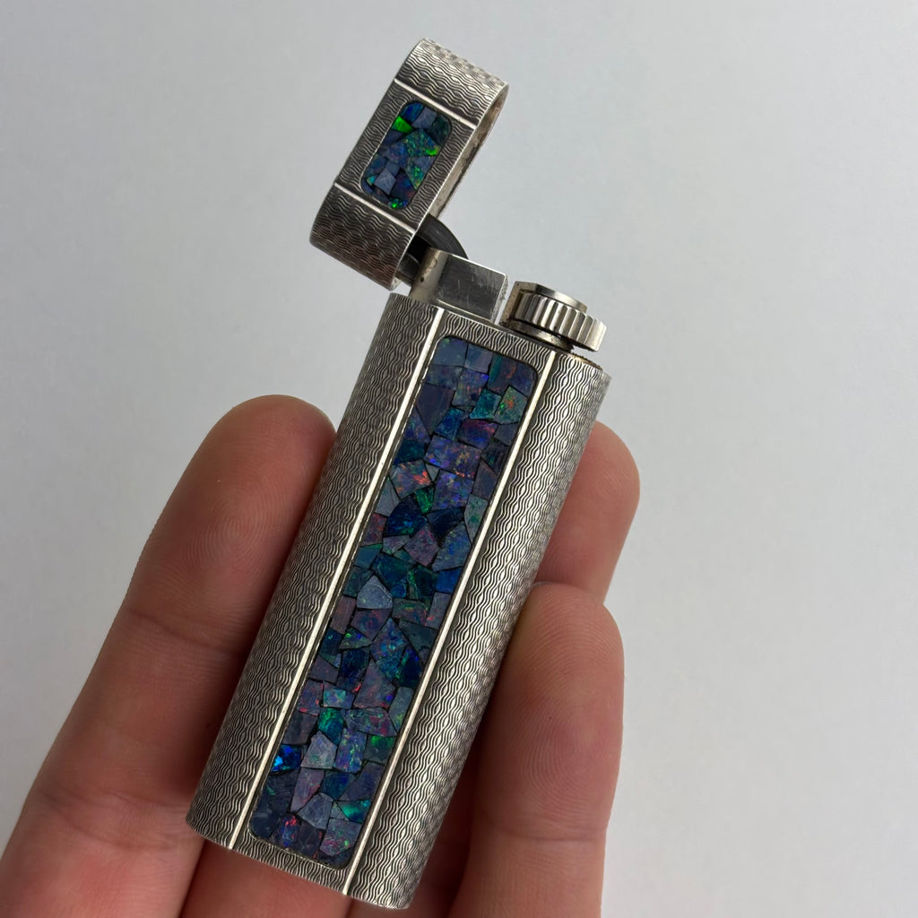 Cartier opal lighter full set